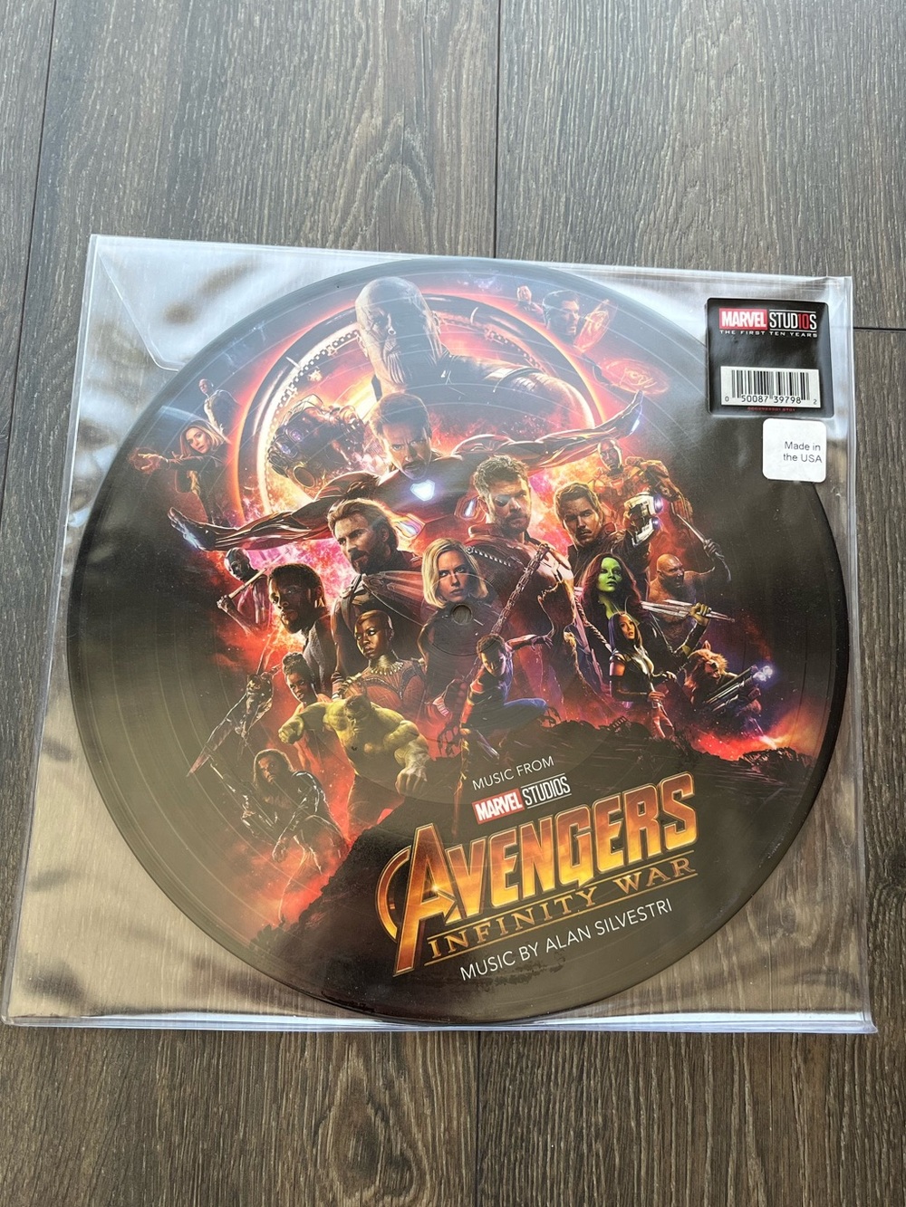 Marvel Avengers: Infinity War Soundtrack Vinyl Record